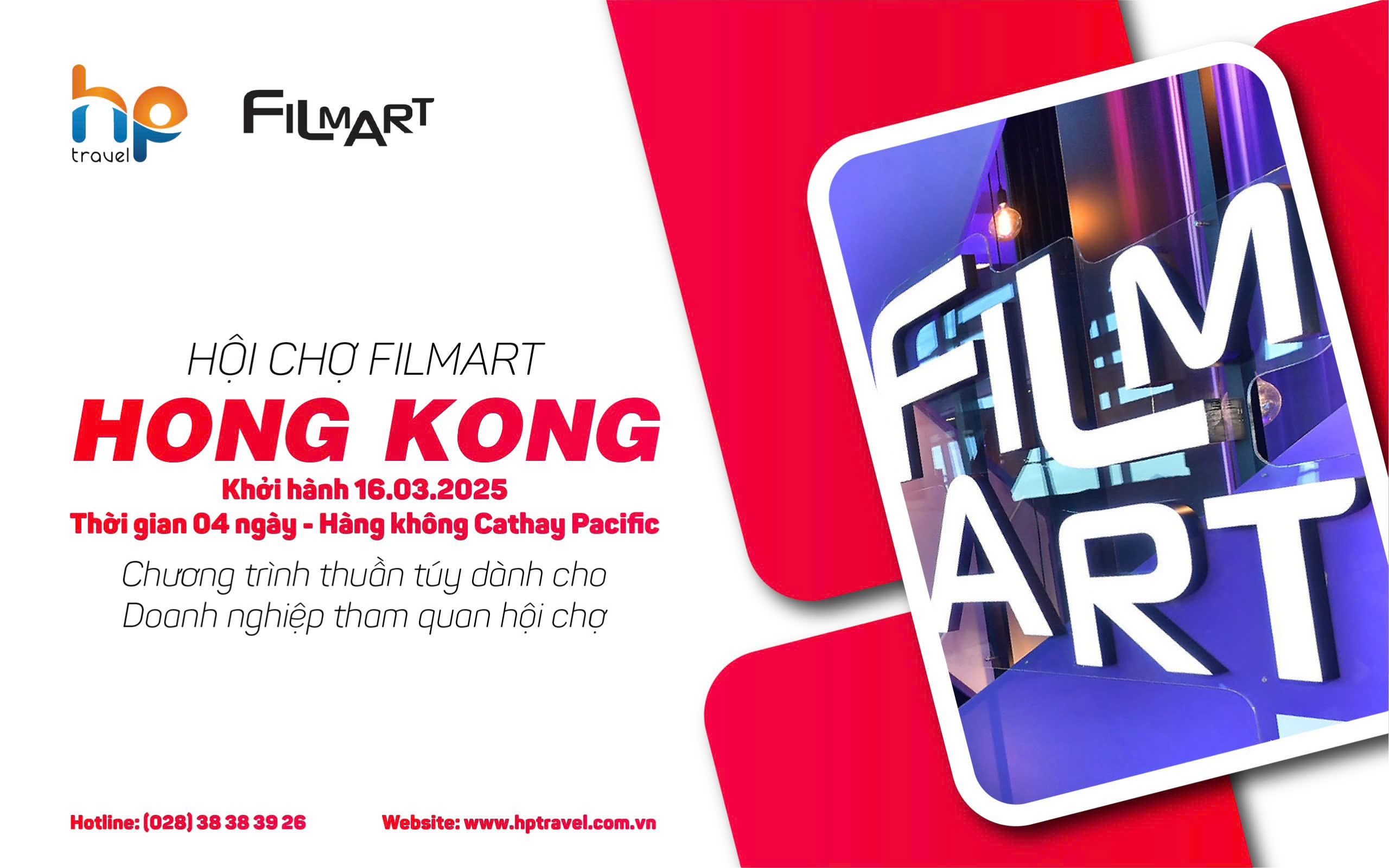 CHƯƠNG TRÌNH HỘI CHỢ FILMART QUỐC TẾ HONG KONG 2025